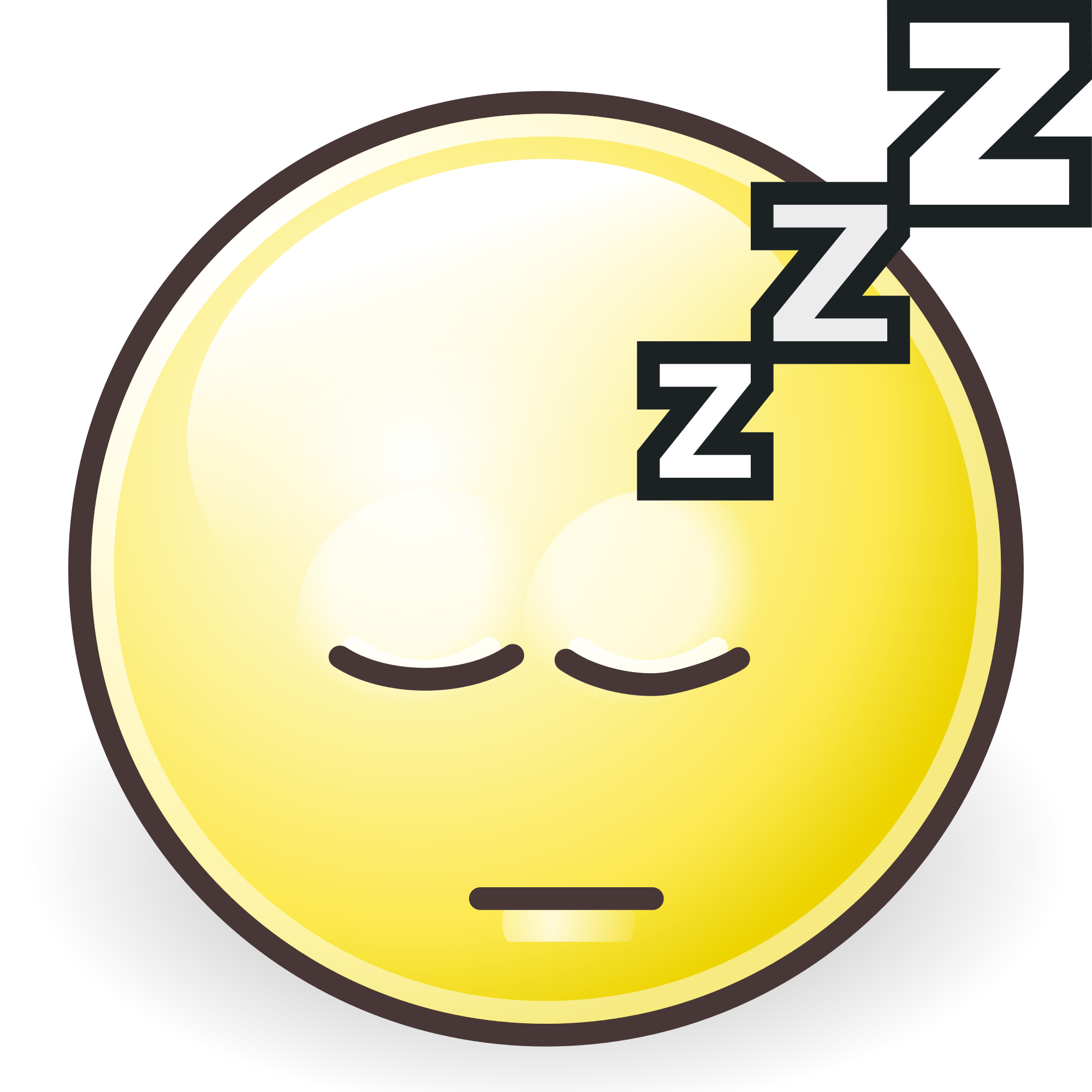snooze emoji transparent