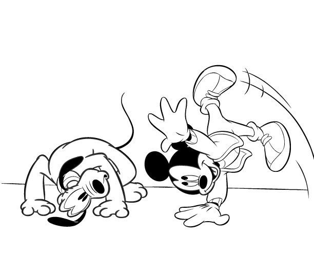 Cool Mickey Mouse coloring pages – printable pictures