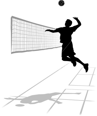 Cartoon Volleyball Net | Free Download Clip Art | Free Clip Art ...