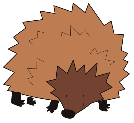 Best Hedgehog Clipart #18755 - Clipartion.com