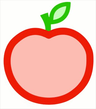 Apple Outline Clip Art