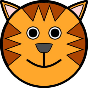 Clipart tigers head