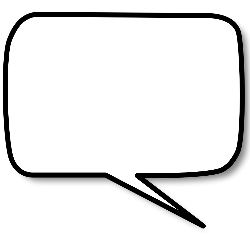 Speech Bubble (transparent)