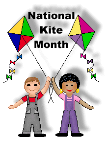 Kite Month Clip Art - Kite Flying Clip Art - Free Kite Clip Art