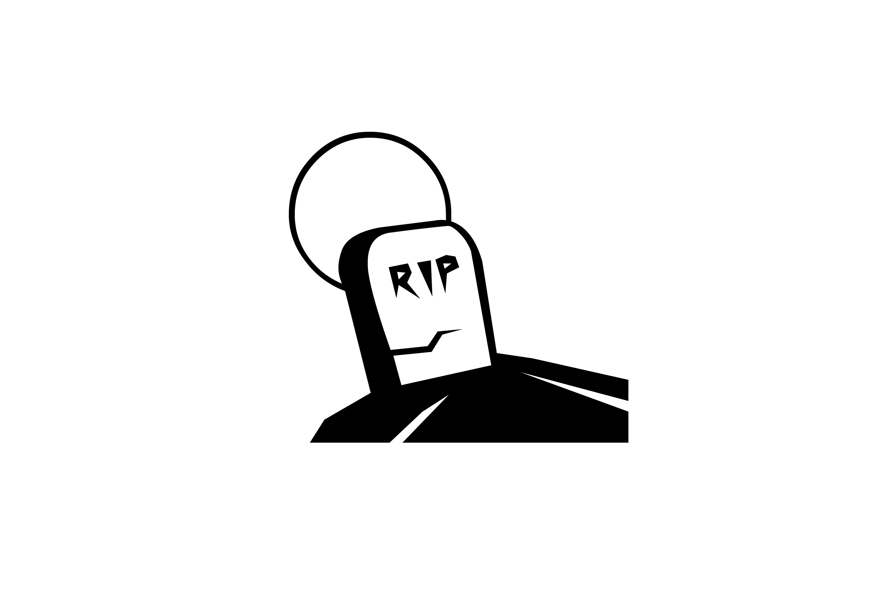 Grave monument clipart