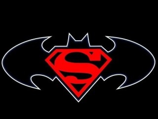 Batman Superman Logo Iphone Wallpaper