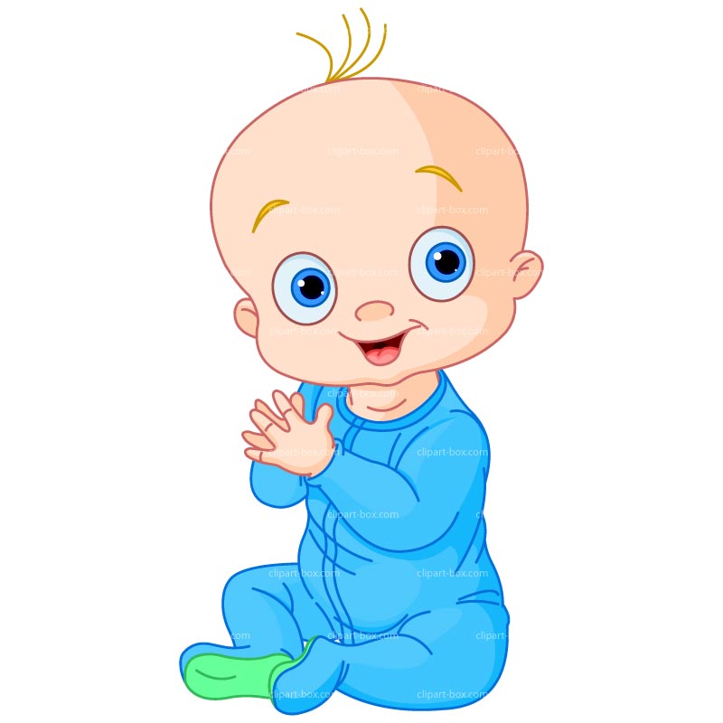 Clipart of baby boy