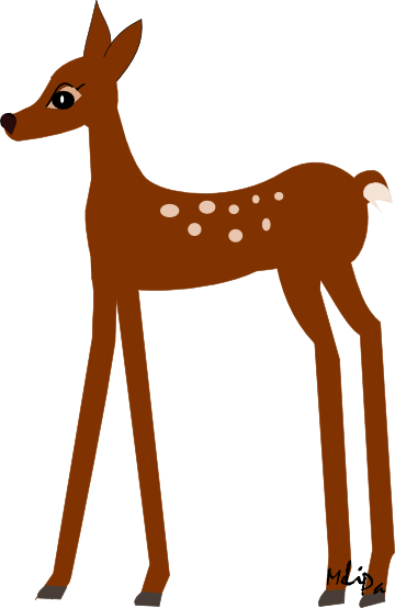 Baby Deer Clip Art – Clipart Free Download