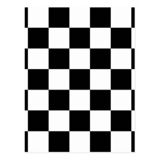 Checkered Pattern Postcards | Zazzle