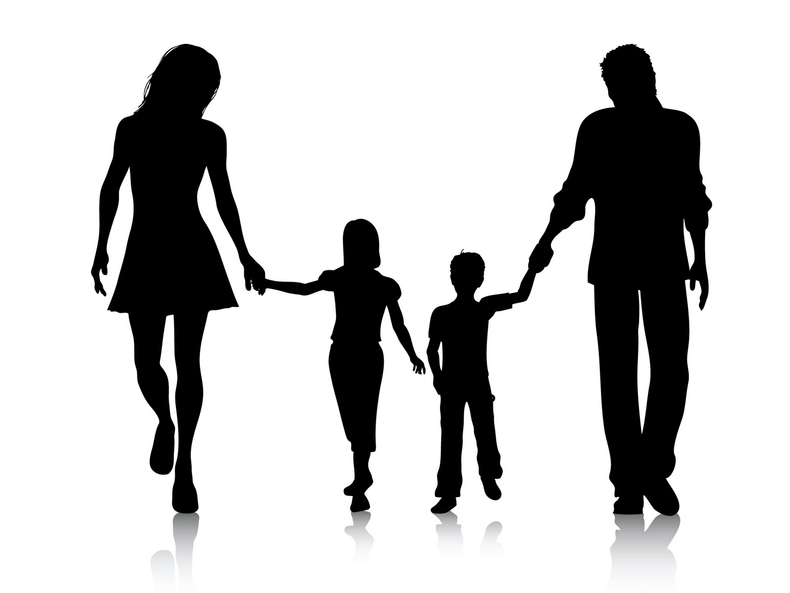 Family of 4 clipart