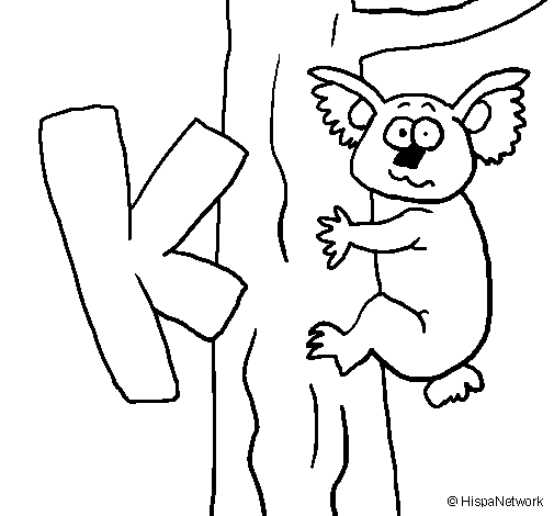 Koala coloring page - Coloringcrew.com