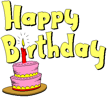 Emoticons - Animated Gifs - Collections :): Animated Happy Birthday