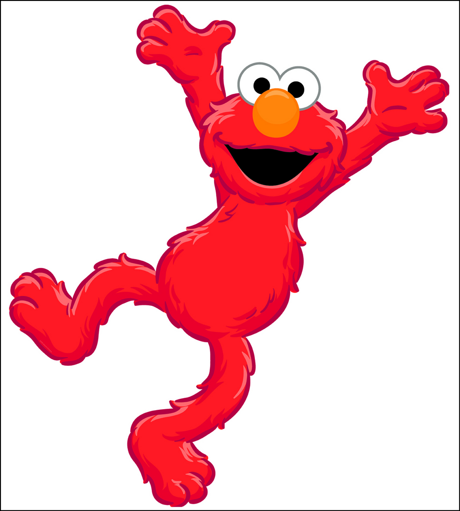 Elmo sesame street clipart