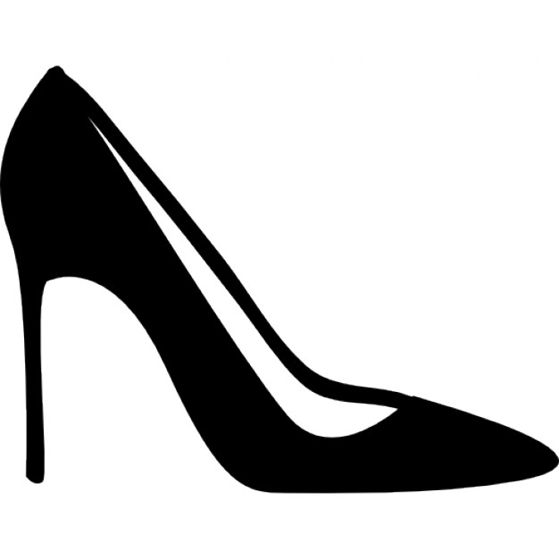 Sneaker shoe outline of fashion walking tool Icons | Free Download