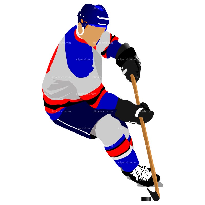 hockey player clip art Gallery