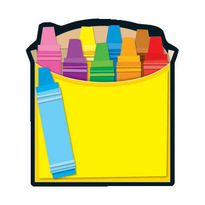 Clipart box of crayons