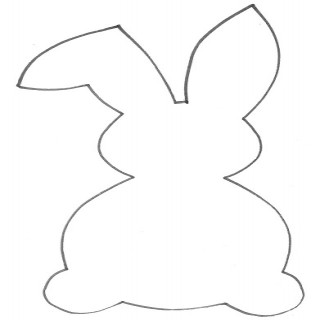 Collection Easter Bunny Outline Pictures - Jefney