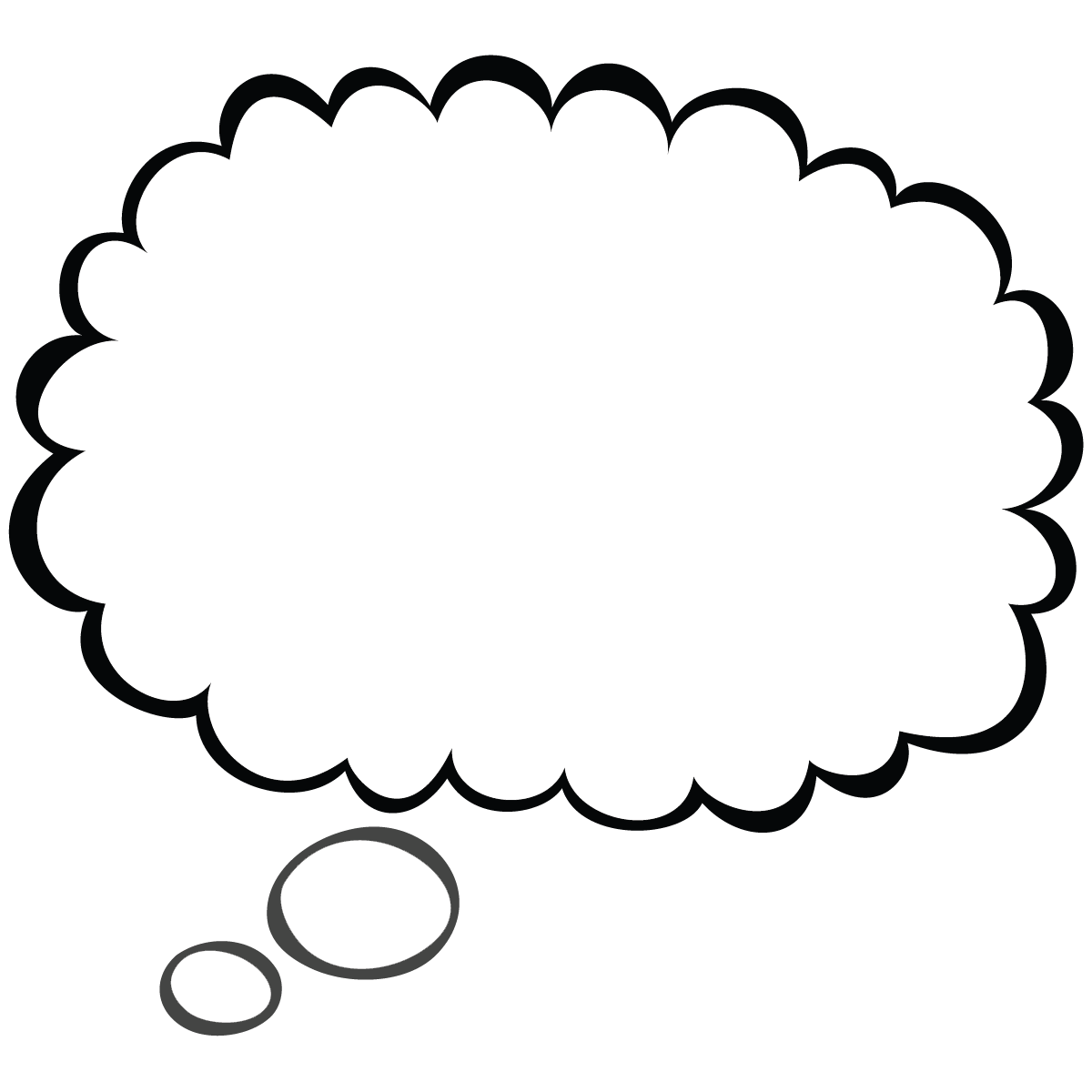 Thinking Bubble Clip Art - ClipArt Best - ClipArt Best