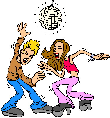 Disco Dancing Clipart