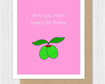 Card For Mom Happy Birthday Mother Mum Funny by SunnyDoveStudio