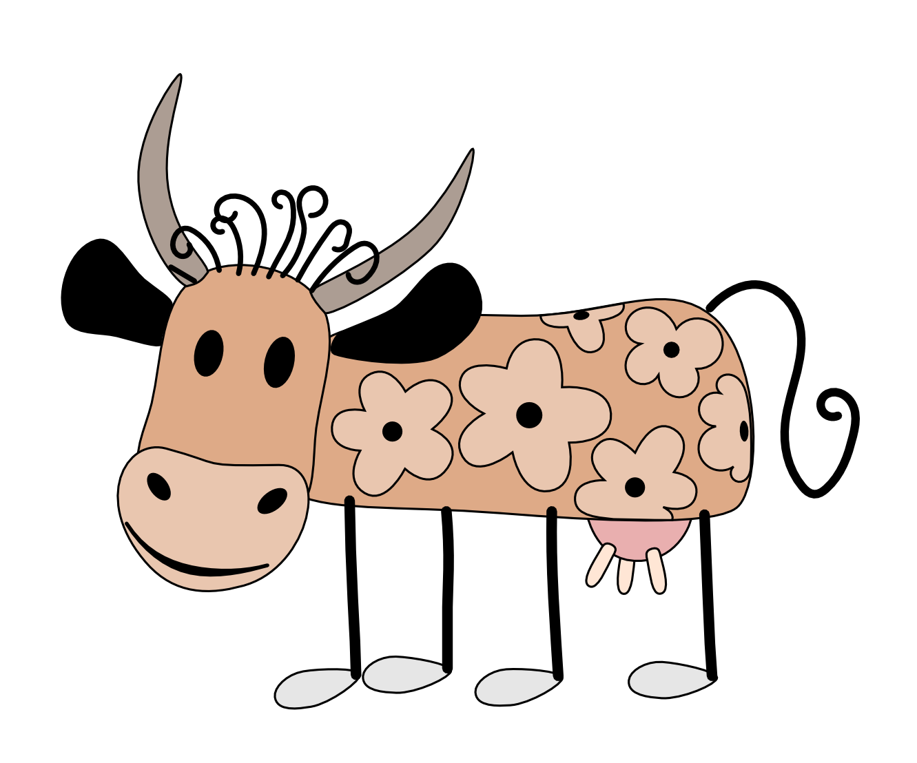 Cartoons Cows - ClipArt Best