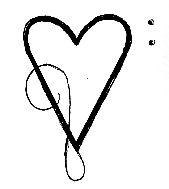 Black And White Heart Tattoo | Free Download Clip Art | Free Clip ...