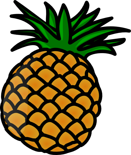 Pineaple Clip Art - vector clip art online, royalty ...