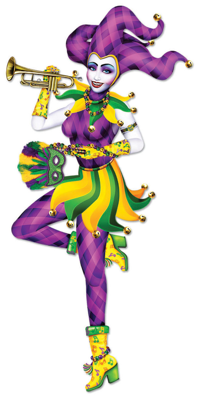 Mardi Gras Beads Clipart