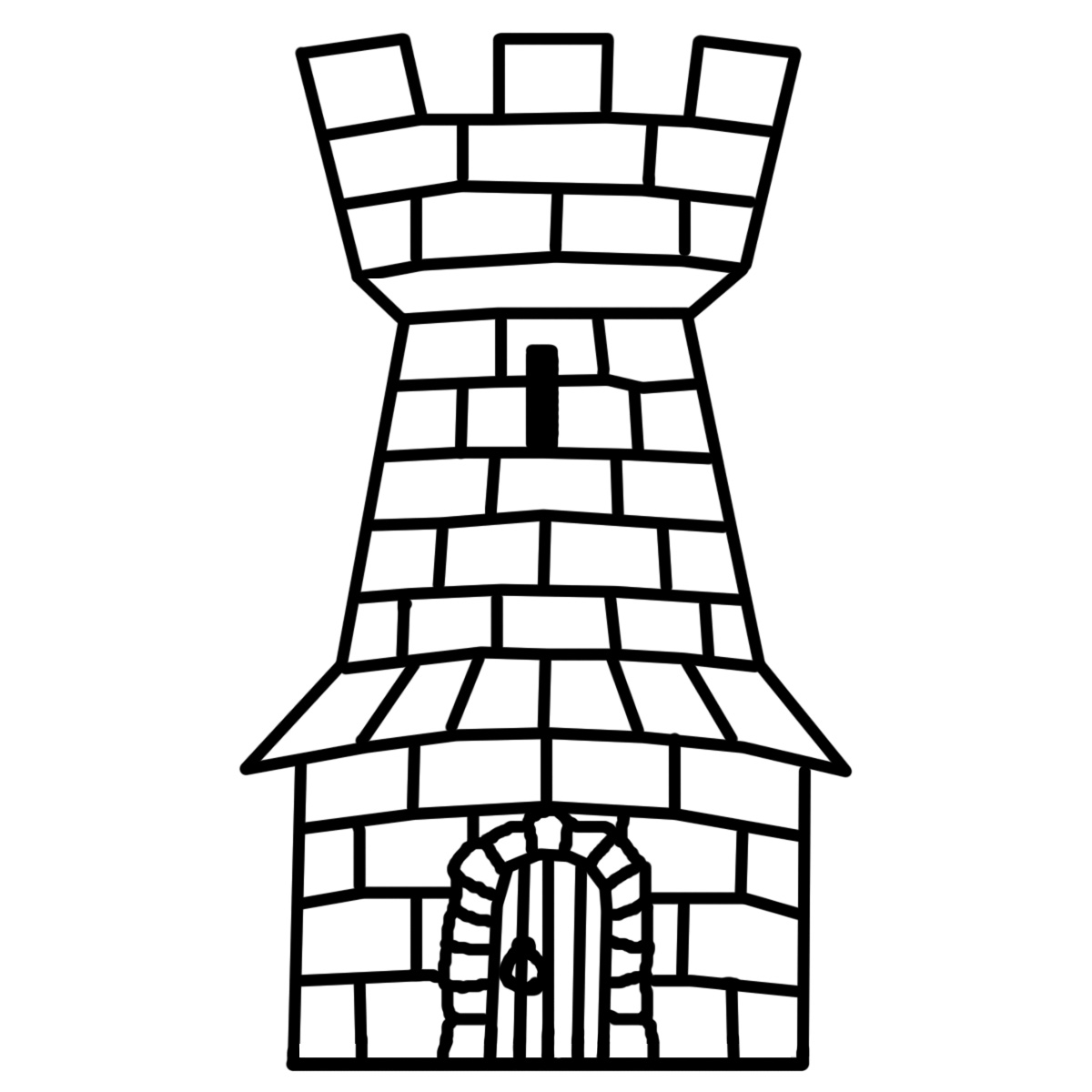 Heraldry castle clipart - Clipartix