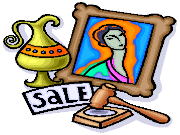 Church Auction Clipart