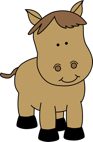 Cute Horse Clipart - Tumundografico