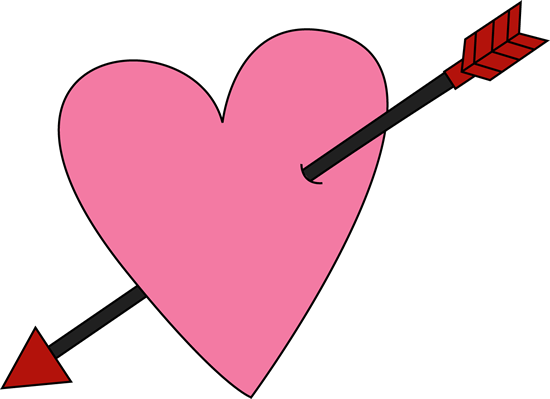 Valentine Arrow Clipart