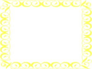 Yellow Border Clipart