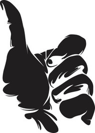 Hang Loose Hand Sign Clipart - Free to use Clip Art Resource