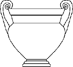 Greek Vase Outline Clipart - Free to use Clip Art Resource