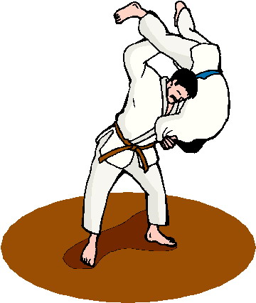 Judo clipart