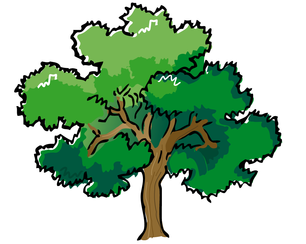 Clip art for trees