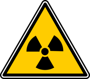 Warning - Nuclear Zone Clip Art - vector clip art ...