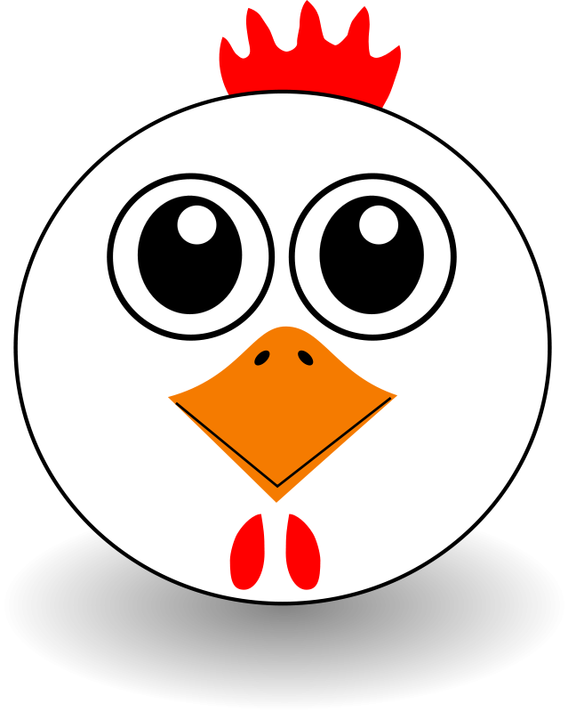 Chicken Happy Cartoon Chicken With Egg Chicken Farm Illustration Funny