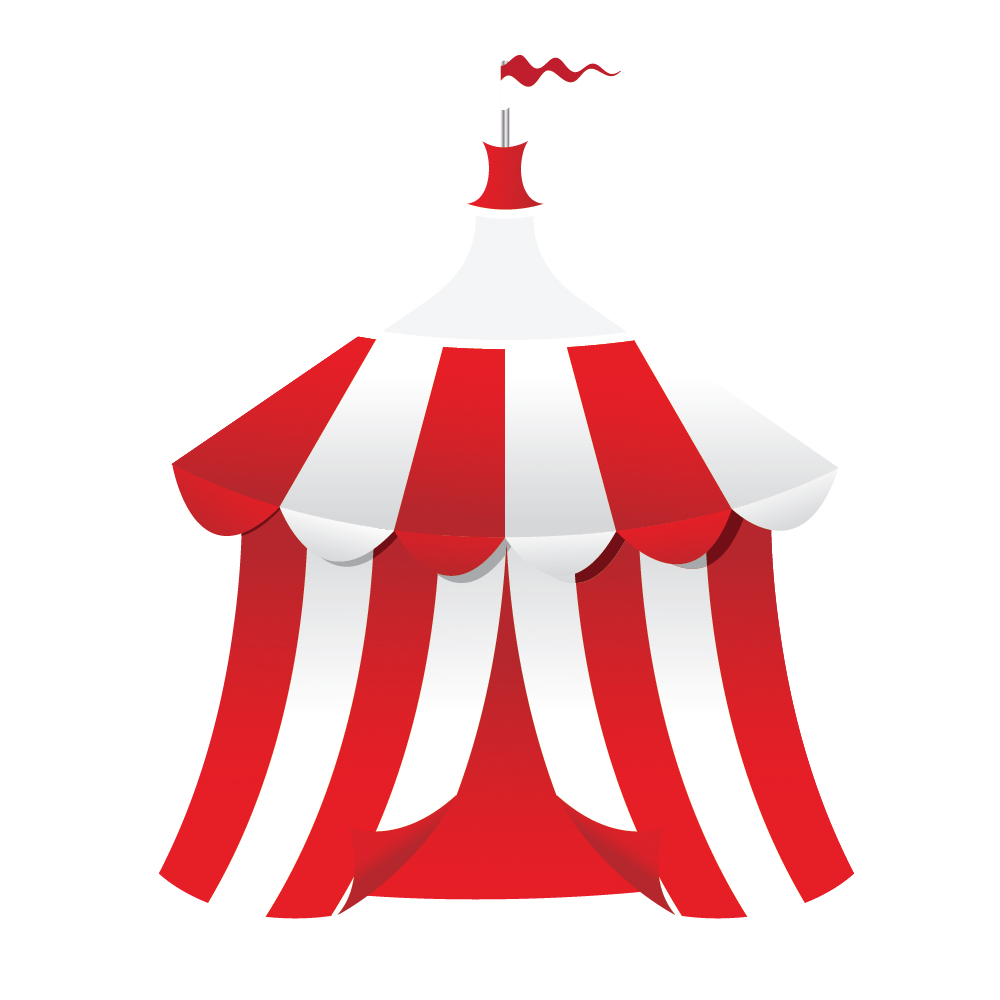 How to Create a Circus Tent in Adobe Illustrator - noupe