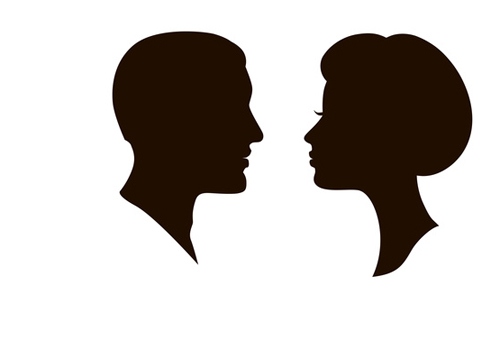 Silhouette Of Man And Woman - ClipArt Best