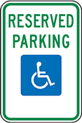 Parking Signs, Custom Parking Signage, Handicapp Parking Spots ...