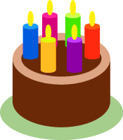 Free 6 Years Birthday Cake Clipa - ClipArt Best