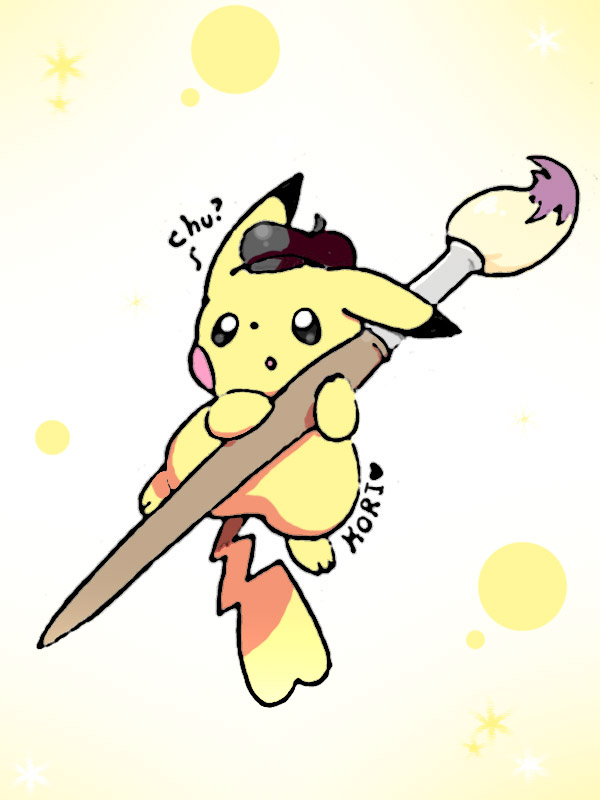 painter pikachu