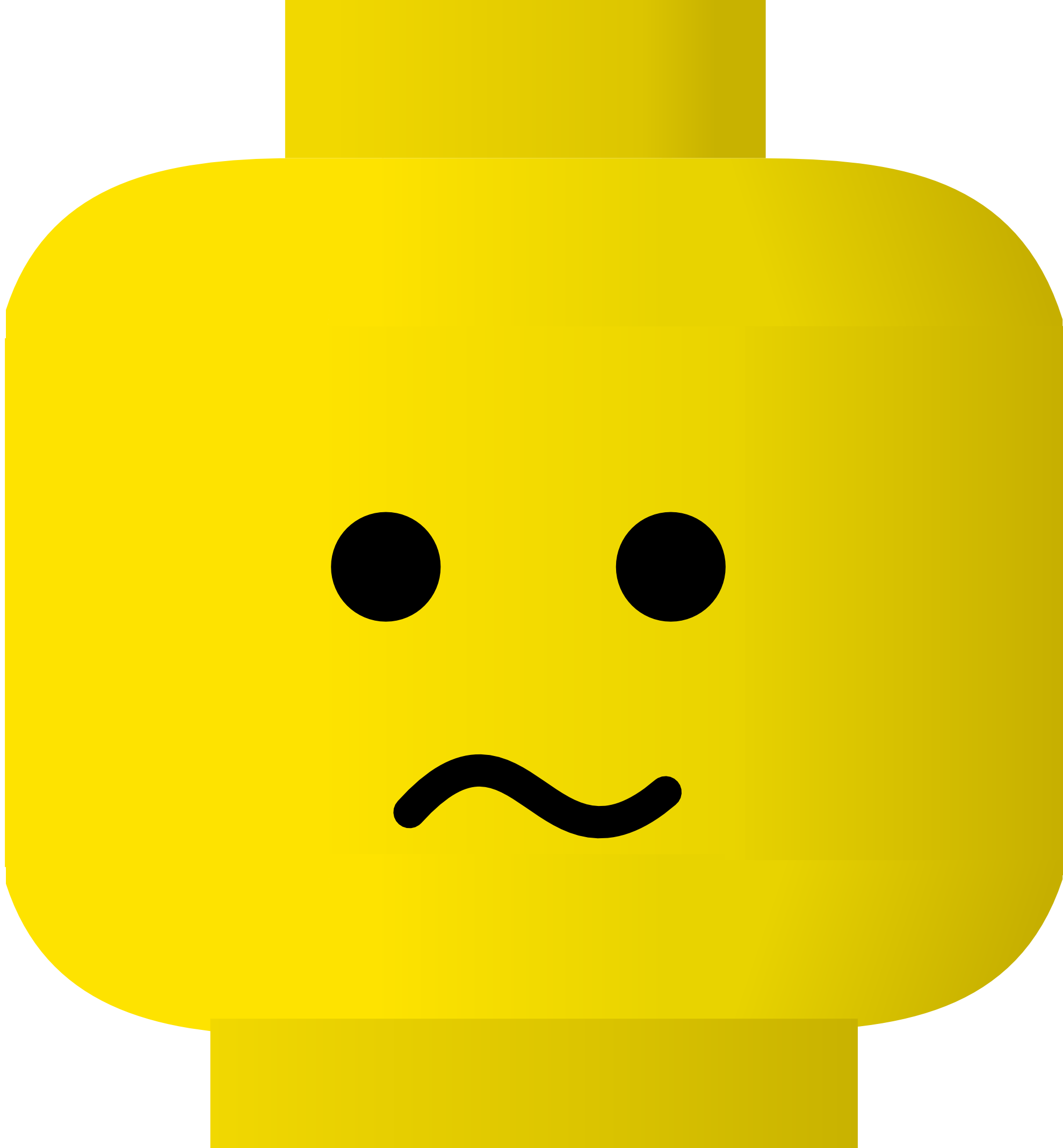 lego smiley sick SVG