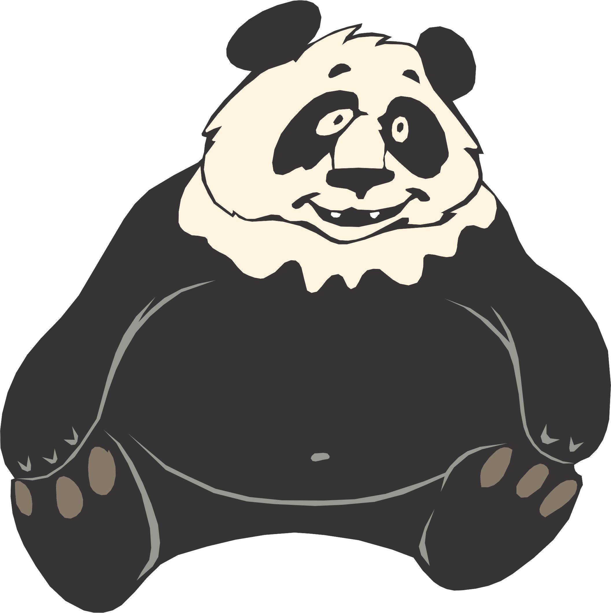 Cartoon Panda