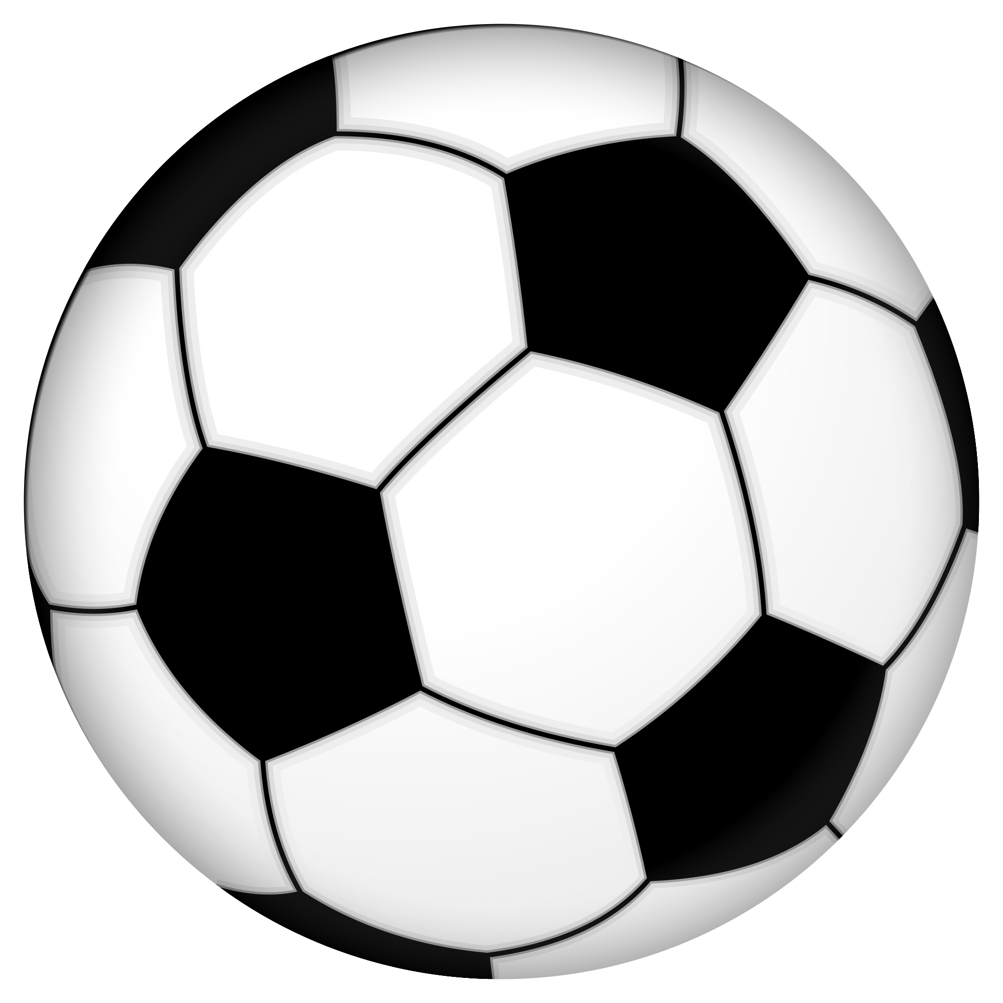 Football clipart black and white 2 soccer ball clip art clipartcow ...