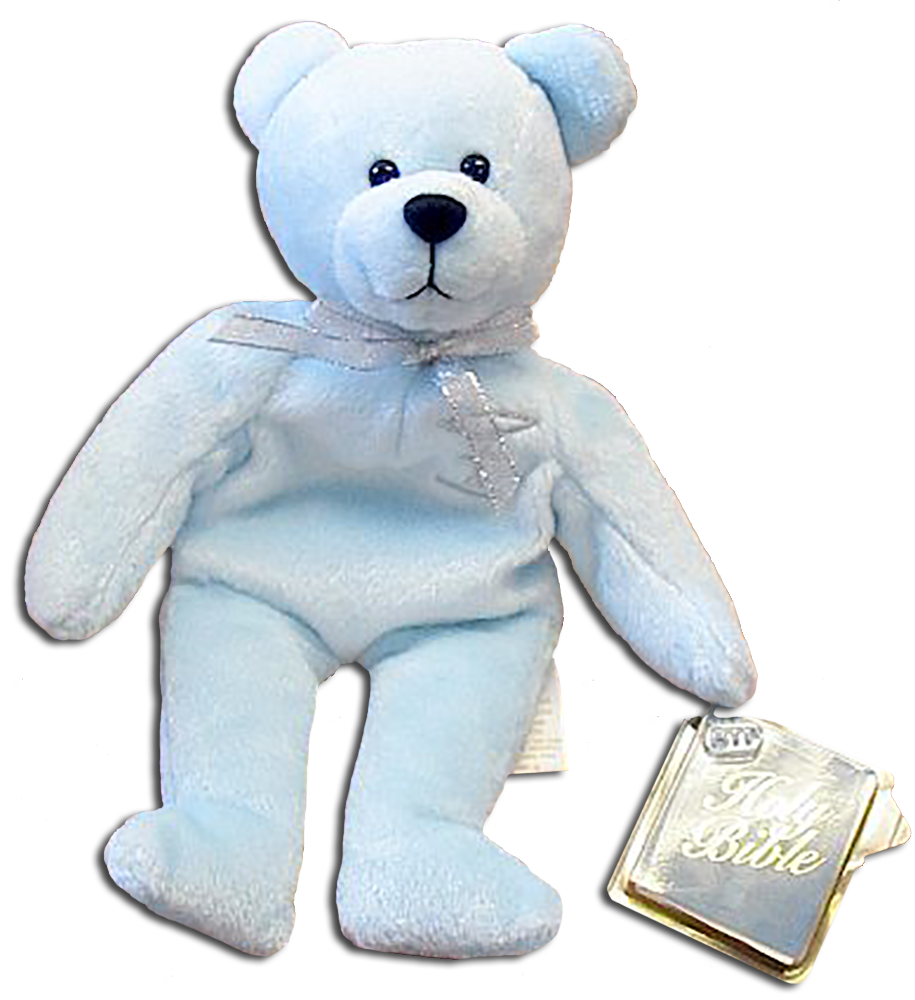 Cuddly Collectibles - Holy Bears Purity Baptism Gift Teddy Bears