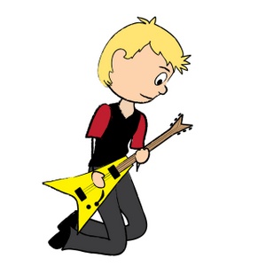 Guitar Player Clipart