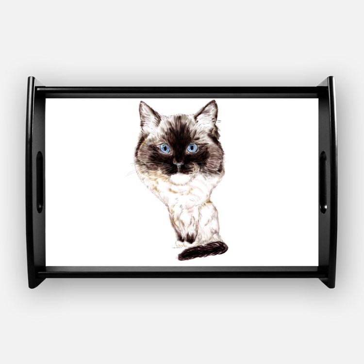 Cat Caricature Trays | Cat Caricature Decorative TV/Food Serving Trays